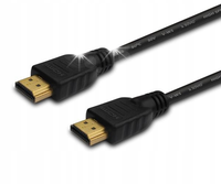 SAVIO CL-34 Kabel HDMI v1.4, pozłacane wtyki, 3D, 4Kx2K, 10m