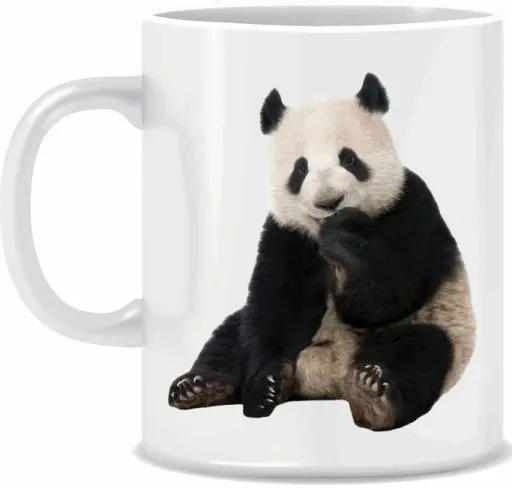 Kubek z PANDĄ na prezent 330ml zdjęcie 1