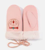 Różowe rękawiczki dziecięce Kitty