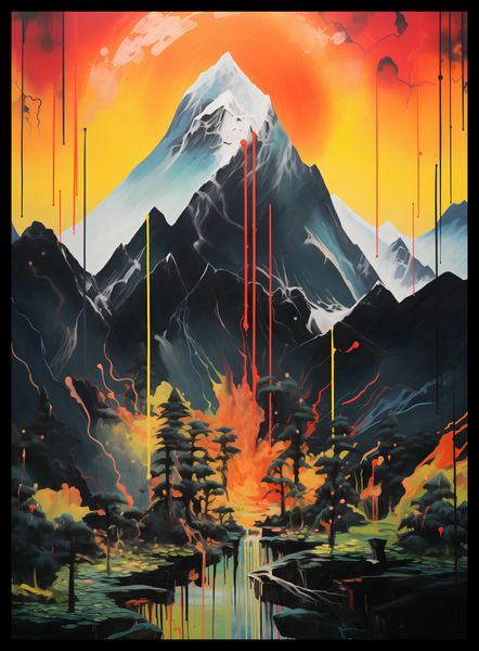 Plakat 40x55cm Górska Alchemia zdjęcie 2