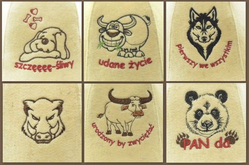 Czapka do sauny SZOP rozmiar L na Arena.pl