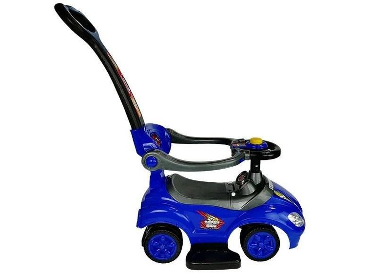 Jeździk z Pchaczem Mega Car 3w1 Niebieski zdjęcie 4