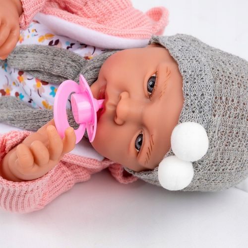 LALKA BOBAS DUŻA INTERAKTYWNA REALISTYCZNA SMOCZEK KINDERPLAY MÓWI 41CM na Arena.pl