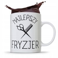 Kubek Dla Fryzjera Fryzjerki Najlepszy Fryzjer Z Nadrukiem Ze Zdjęciem