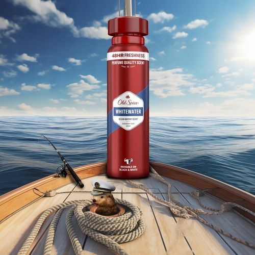 Old Spice Whitewater Dezodorant męski w sprayu, 6 x 150ml, 48h świeżości na Arena.pl