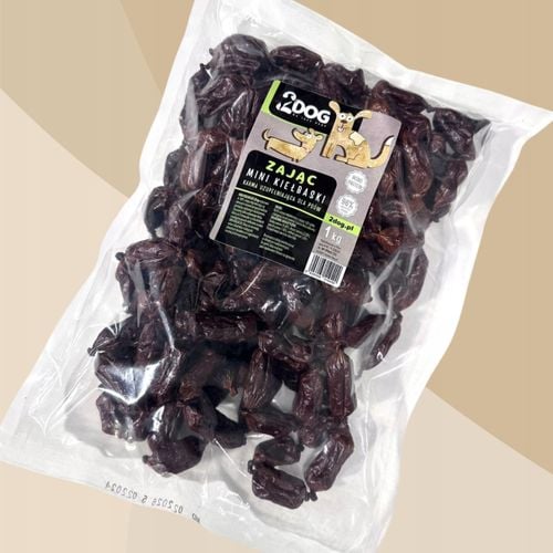 2Dog Mini Kiełbaski ZAJĄC 1 Kg na Arena.pl