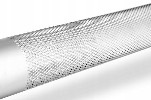 Gryf prosty 120cm 30mm gwintowany stalowy chromowany pełny sztanga +zaciski na Arena.pl