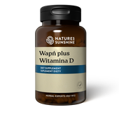 Wapń Plus Witamina D (150 tabl.) Nature's Sunshine