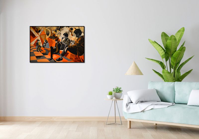 Plakat 91,5x61cm Przestrzeń Do Dialogu zdjęcie 4
