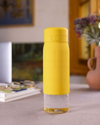 Butelka filtrująca szklana bidon na wodę z filtrem WESSPER B2 ACTITEX na Arena.pl