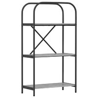 Półka na książki Szary dąb sonoma 60 x 30 x 109 cm