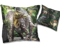 Poduszka z wypełnieniem/suwak - Prehistoric World of Dinosaurs (CARMANI)