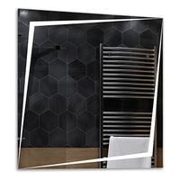 Lustro LED Łazienkowe Podświetlane 40x40 - BERLIN