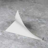 Naklejki Na Płytki Podłogowe PVC Szary Marmur Samoprzylepne 15szt 30x60cm