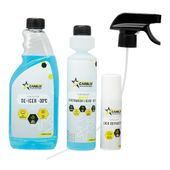 Zestaw zimowy - 500 ml odmrażacz do szyb -30°C, 50 ml odmrażacz do zamków