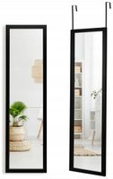 Lustro Costway ścienne prostokąt rama MDF 33 x 119 mm