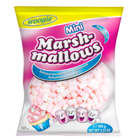 woogie marshmallows mini pink & white mini pianki różowo-białe 100 g