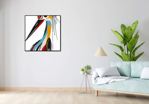 Plakat 80x80cm Portret na Arena.pl