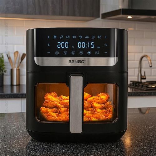 Frytkownica beztłuszczowa AIRFRYER grillowanie nieprzywierająca DUŻA na Arena.pl