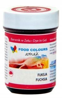 BARWNIK SPOŻYWCZY W ŻELU - 35g - FUKSJA zdjęcie 3