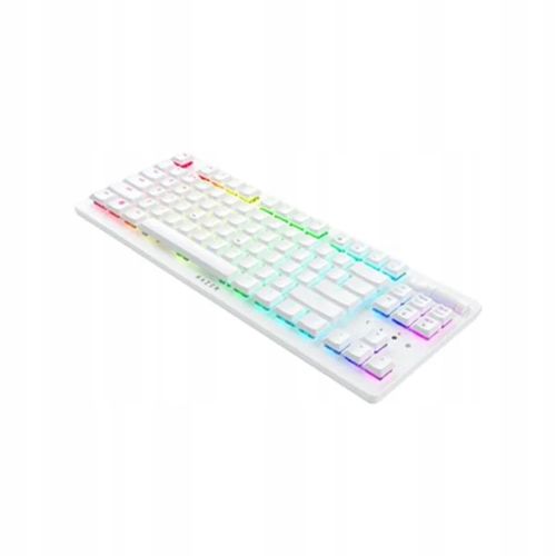 Klawiatura Razer DeathStalker V2 Pro Tenkeyless Linear Optical Switch Biała na Arena.pl