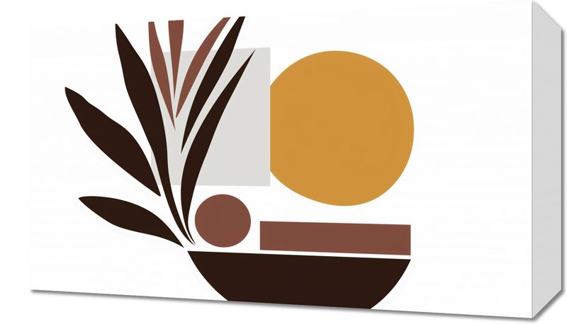 Obraz 50x30cm Stylizacja Roślin zdjęcie 1