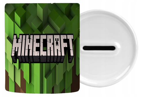 Skarbonka Ceramiczna Minecraft - Nowy Świat na Arena.pl