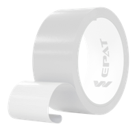 Taśma OSTRZEGAWCZA BHP 50mm/33m biała