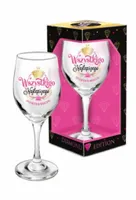 Prezent Na 18-99 Urodziny Dla Kobiety Dziewczyny Kieliszek Do Wina