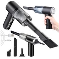 Odkurzacz samochodowy ręczny bezprzewodowy do samochodu domu biura mini