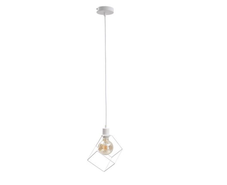 Lampa wisząca 1xE27 RUBEN WHITE zdjęcie 1