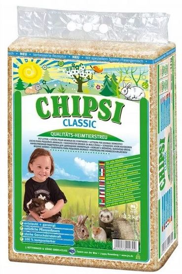 Chipsi Classic Ściółka 60L / 3,2kg zdjęcie 1