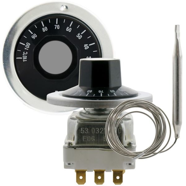 Termostat regulator temperatury trójfazowy 30-110C zdjęcie 3