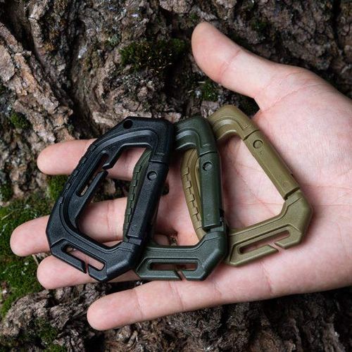 KARABIŃCZYK PLASTIKOWY M-Tac 9 cm olive na Arena.pl