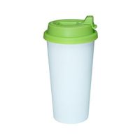 Kubek ECO Tumbler z Jasno Zielonym Wieczkiem Sublimacja Termotransfer
