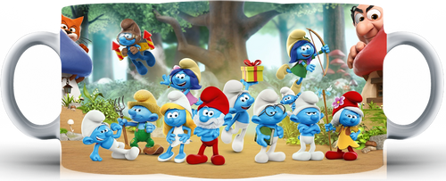 Kubek ceramiczny Smerfy - The Smurfs na Arena.pl