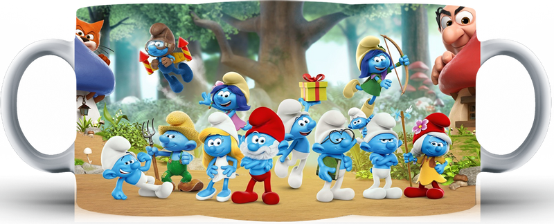 Kubek ceramiczny Smerfy - The Smurfs zdjęcie 2