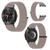 Pasek do Samsung Galaxy Watch 8 40/44mm/ 8 Classic 46mm nylon różowy opaska