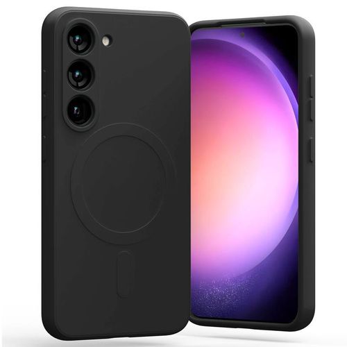 Mercury Semi-Silicon Magsafe Samsung S23 BLACK / CZARNY na Arena.pl
