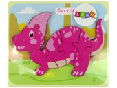 DLA DZIECI ZABAWNE PUZZLE DINOZAURY