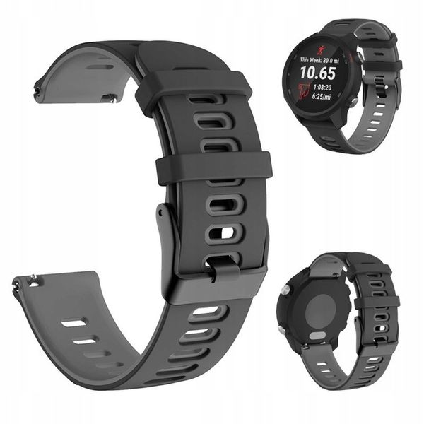 SILIKONOWY PASEK DO ZEGARKA GARMIN VENU 2 / 3 / VIVOACTIVE 4 45MM KOLORY zdjęcie 1
