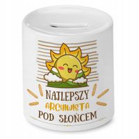 Dla Archiwisty Skarbonka Na Urodziny Na Prezent Z Nadrukiem Ze Zdjęciem