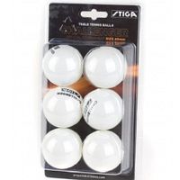 ND05_P0439 Piłeczki do ping ponga Stiga Challenger biała 6szt