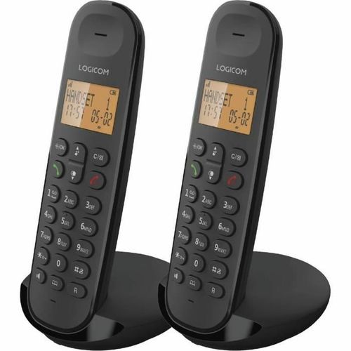 Telefon Stacjonarny Logicom DECT ILOA 250 DUO Czarny na Arena.pl