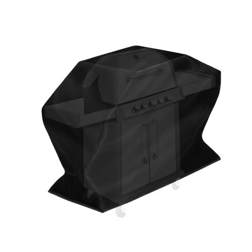 POKROWIEC NA GRILLA DUŻY CZARNY 145x61x117 cm na Arena.pl