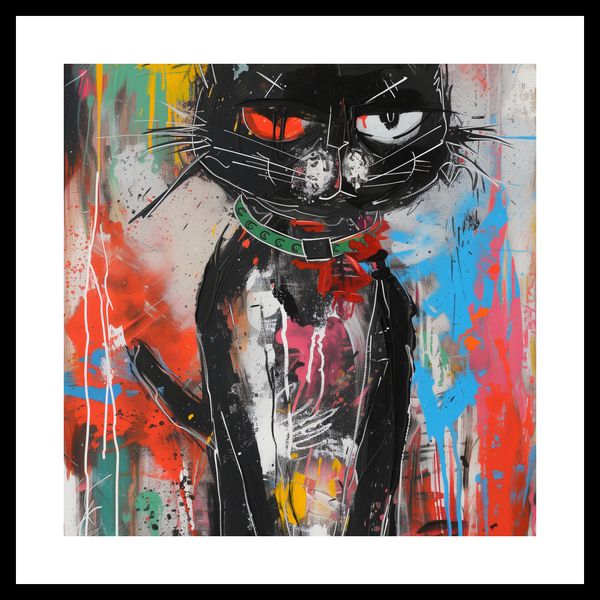 Plakat 30x30cm Gburowaty Kiciak zdjęcie 3