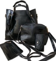 4W1 ZESTAW TOREBEK SZOPERKA LISTONOSZKA KLUCZNIK WIZYTOWNIK CZARNA