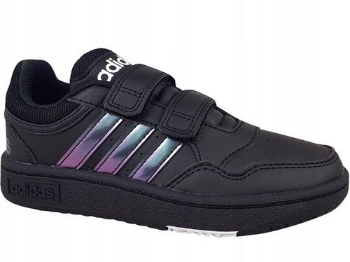ADIDAS HOOPS 3.0 CF C H03861 BUTY TRAMPKI DZIECIĘCE CZARNE NA RZEPY na Arena.pl