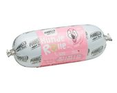 Monoproteinowa kiełbasa dla psa, zdrowa karma Purbello 90% INDYK Baton 200g