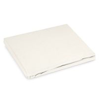 Prześcieradło z gumką Basic 160x200 +30 cm bawełna kremowe